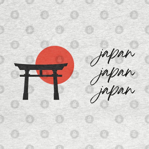 Japan Japan Japan Torii Gate by simpledesigns